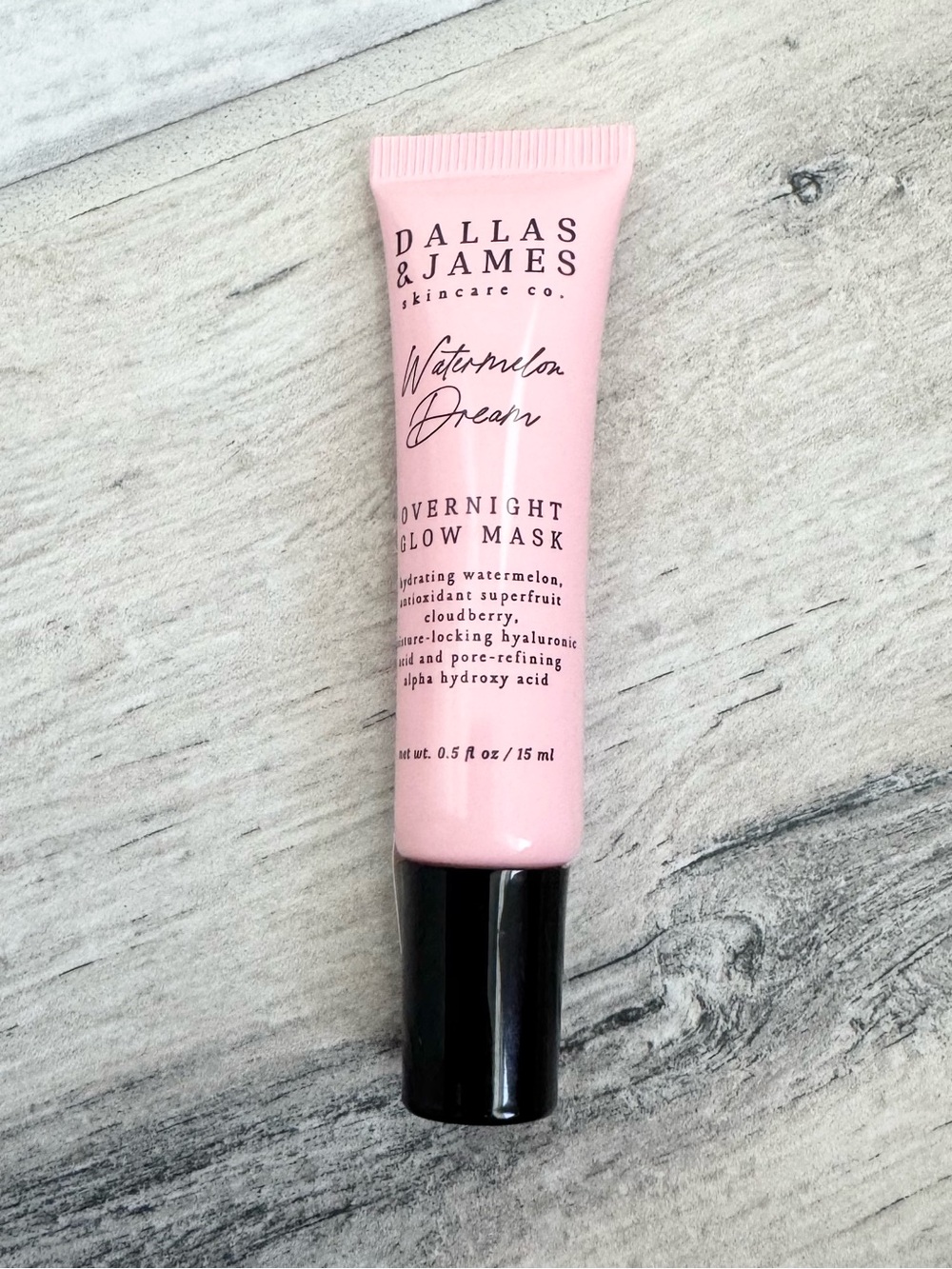 Dallas & James Watermelon Dream Overnight Glow Mask